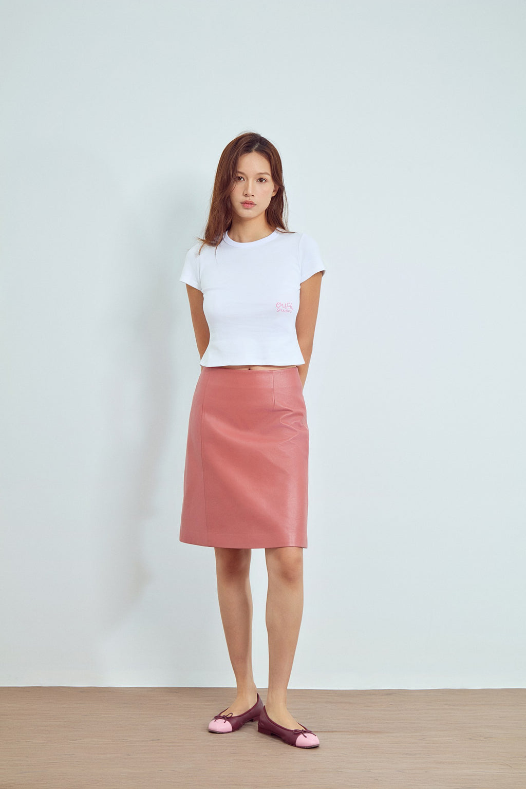 The DTS Leather Skirt