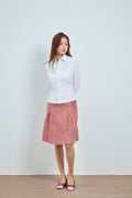 White Sculpted Shirt