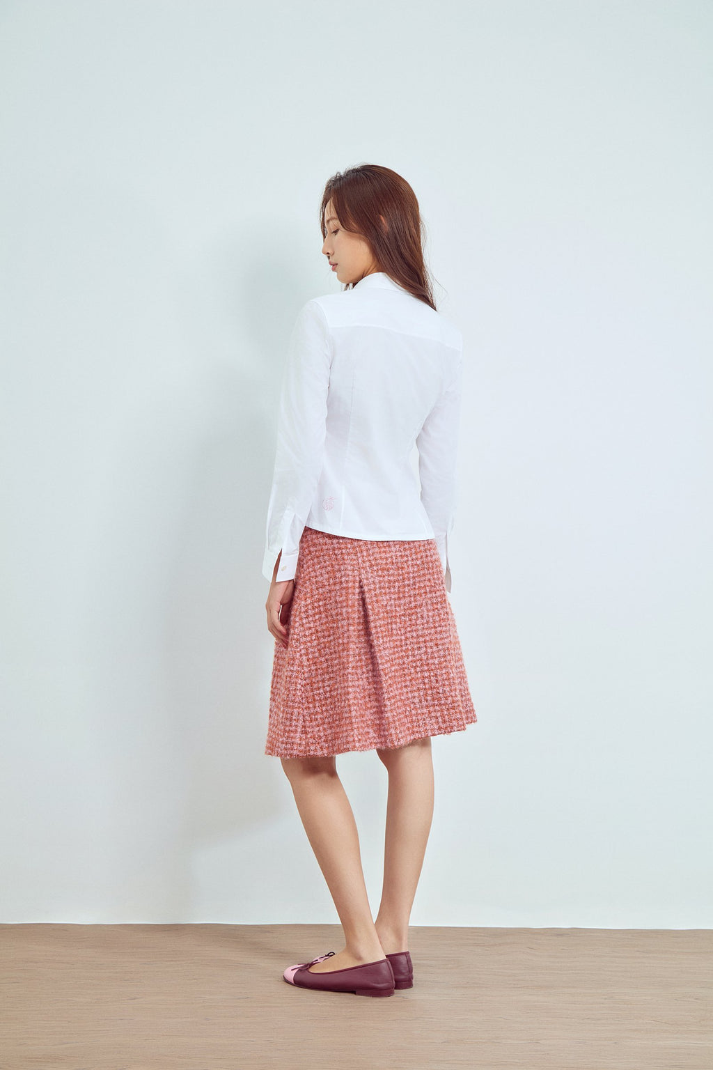 White Sculpted Shirt